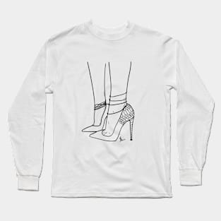 High Heels Long Sleeve T-Shirt